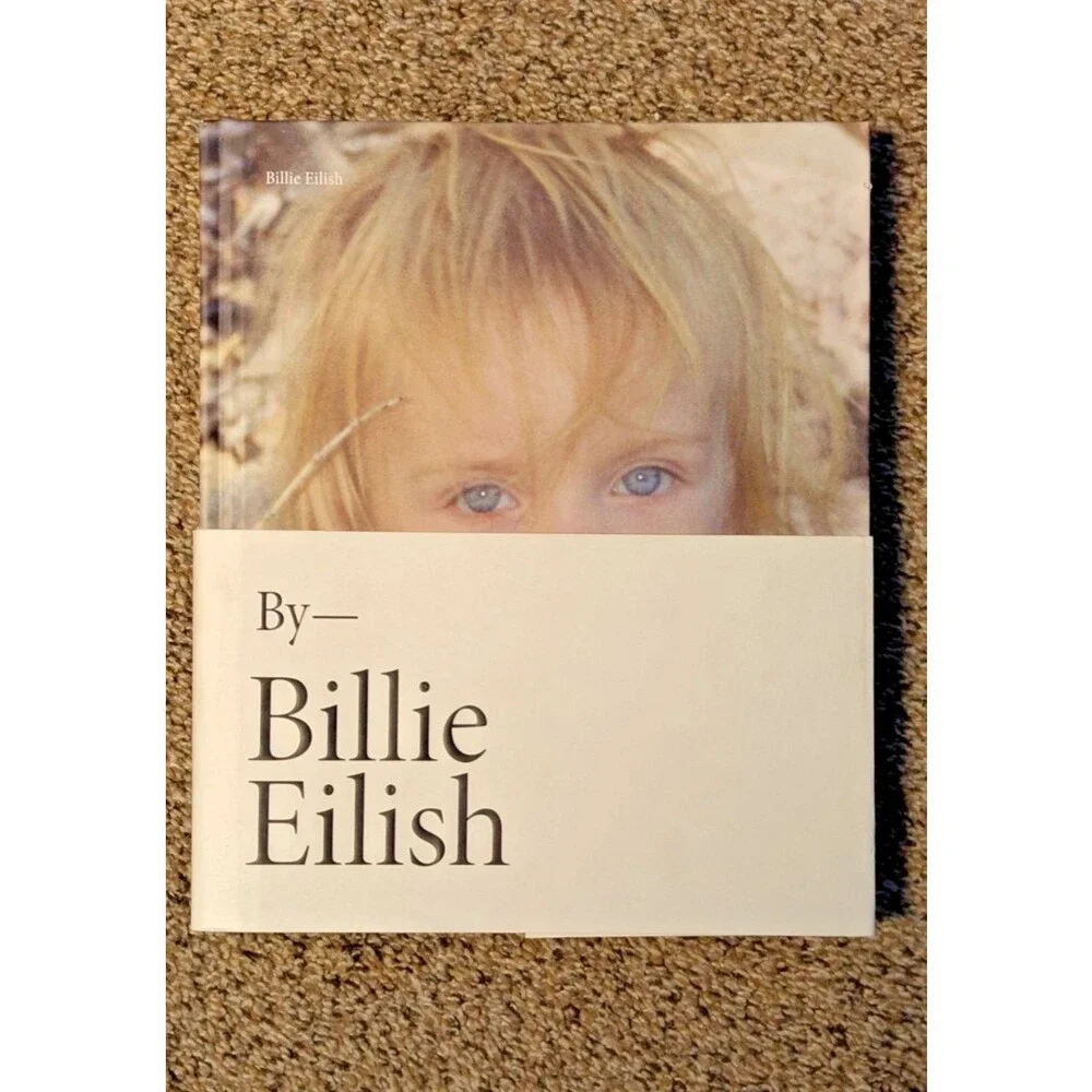Billie Eilish Hardcover Illustrated Photo Book First Edition Official Fan Book